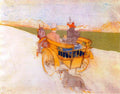 Carriage With Dog Toulouselautrec A4 Photo Print