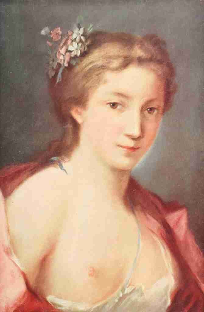 Carriera Rosalba 1675 1757 Pastel portrait The Connoisseur 34 1912 A4 Photo Print