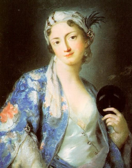 Carriera Rosalba Italian 1675 1757 Art A4 Photo Print