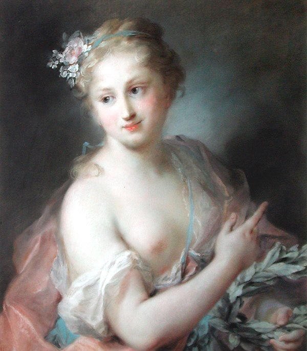 Carriera Rosalba nymph from apollos retinue 1721 Art A4 Photo Print UK
