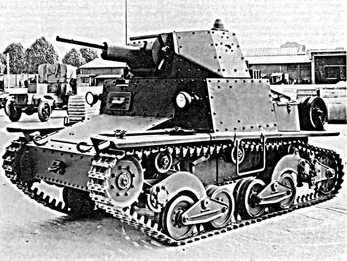 Carro Armato L6 40 (2) Military A4 Photo Print