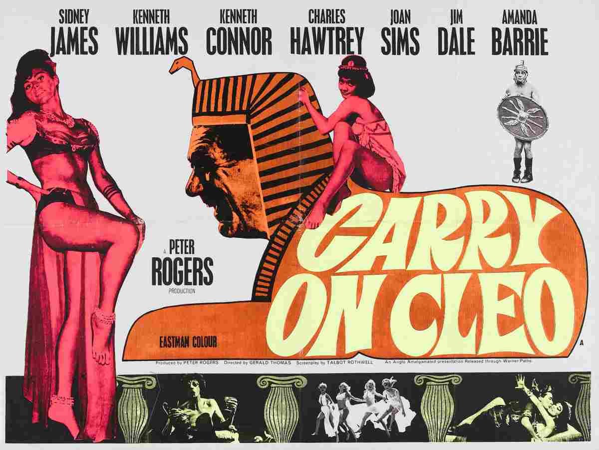 Carry On Cleo 02  film star poster A4 Photo Print