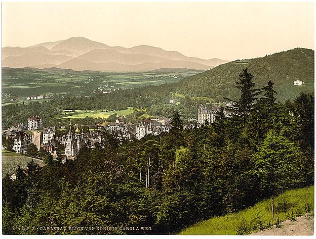 Carsbad Bohemia Vintage A4 Photo Print