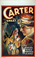 Carter 1 Magic Magician Vintage A4 Photo Print