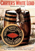 Carter S White Vintage Retro Advert Ads A4 Photo Print