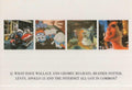 Cartoon Collage Characters Vintage Retro Advert Ads A4 Photo Print