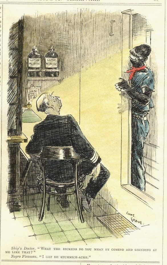 Cartoon punch 00070 Art A4 Photo Print
