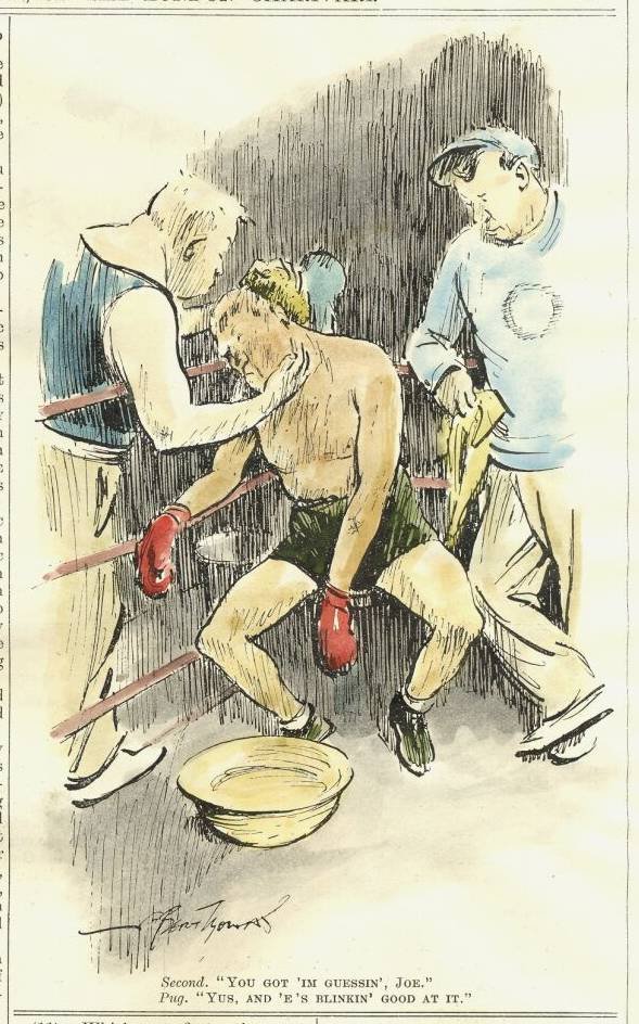 Cartoon punch 00130 Art A4 Photo Print