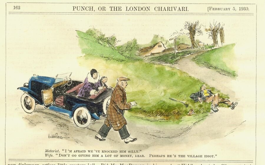 Cartoon punch 00207 Art A4 Photo Print UK