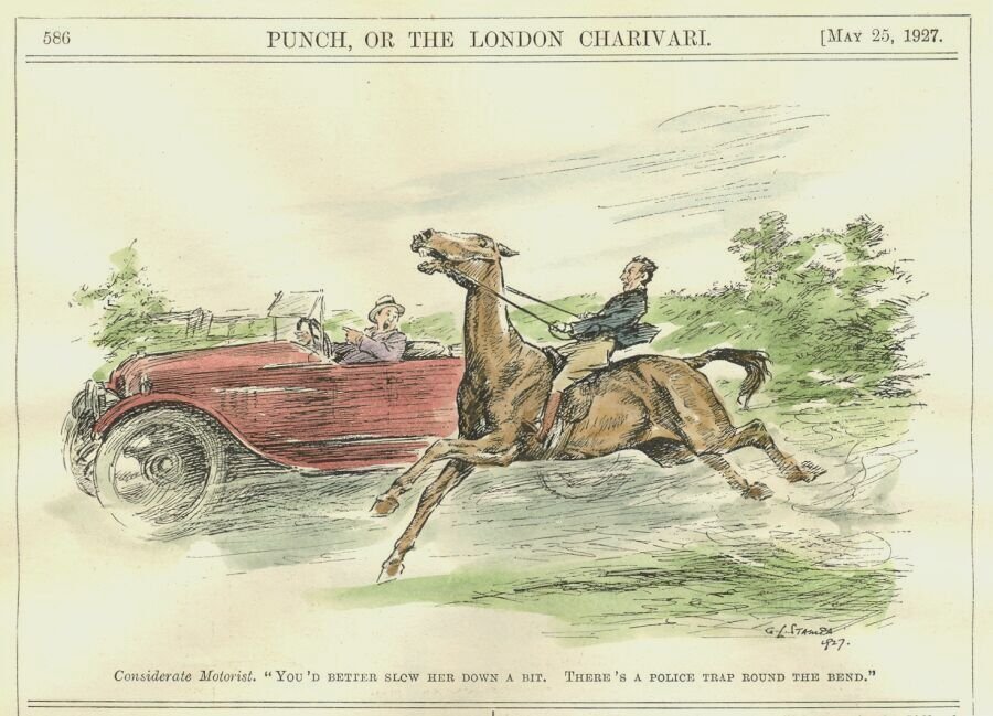 Cartoon punch 00529 Art A4 Photo Print UK