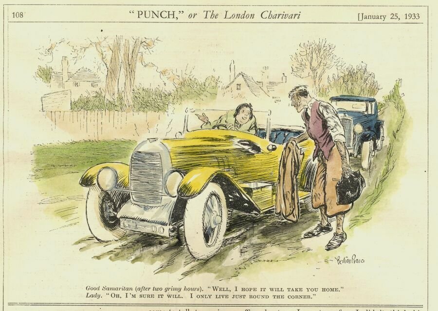 Cartoon punch 00683 Art A4 Photo Print