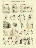 Cartoon punch 00714 Art A4 Photo Print UK