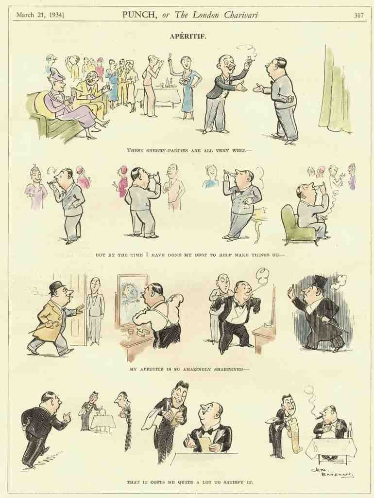 Cartoon punch 00995 Art A4 Photo Print UK