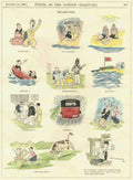 Cartoon punch 01113 Art A4 Photo Print UK