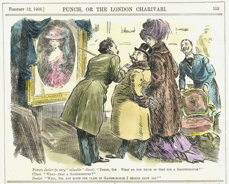 Cartoon punch 01115 Art A4 Photo Print UK