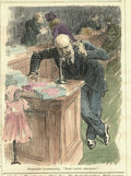 Cartoon punch 01247 Art A4 Photo Print UK