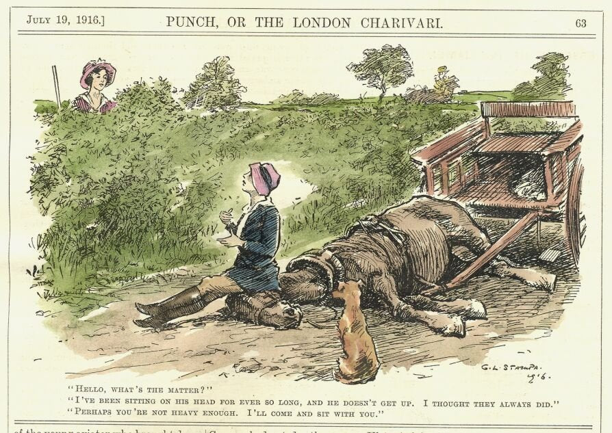 Cartoon punch 01259 Art A4 Photo Print UK