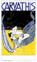 Caryathis Figure Lounge Vintage Retro Advert Ads A4 Photo Print
