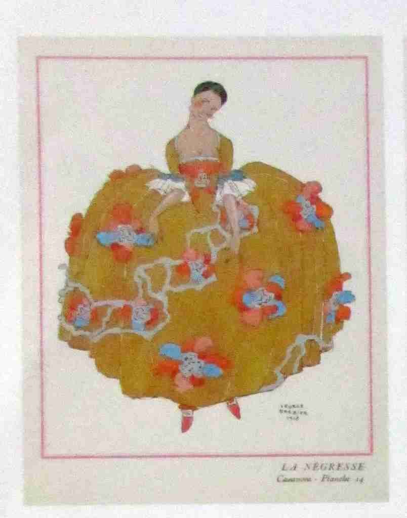 Casanova La Negresse George Barbier A4 Photo Print
