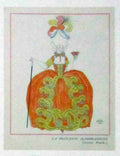 Casanova La Princesse Aldobransino George Barbier A4 Photo Print
