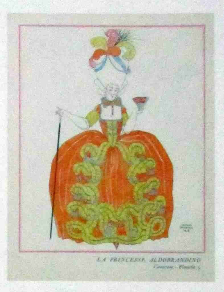 Casanova La Princesse Aldobransino George Barbier A4 Photo Print