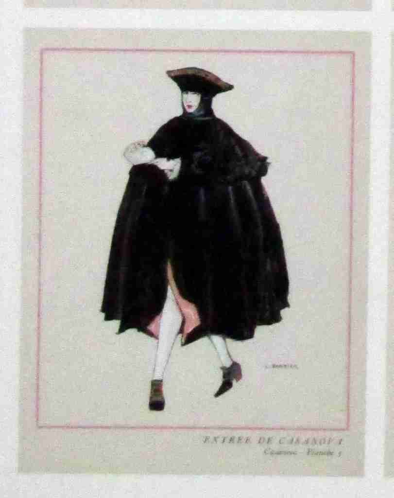 Casanova Plate 9 George Barbier A4 Photo Print