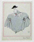 Casanova, Plate 17 George Barbier A4 Photo Print