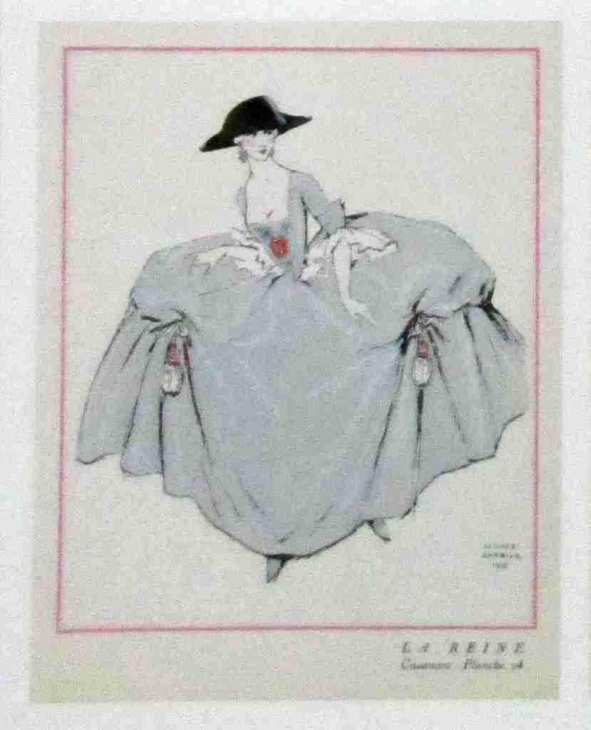 Casanova, Plate 17 George Barbier A4 Photo Print