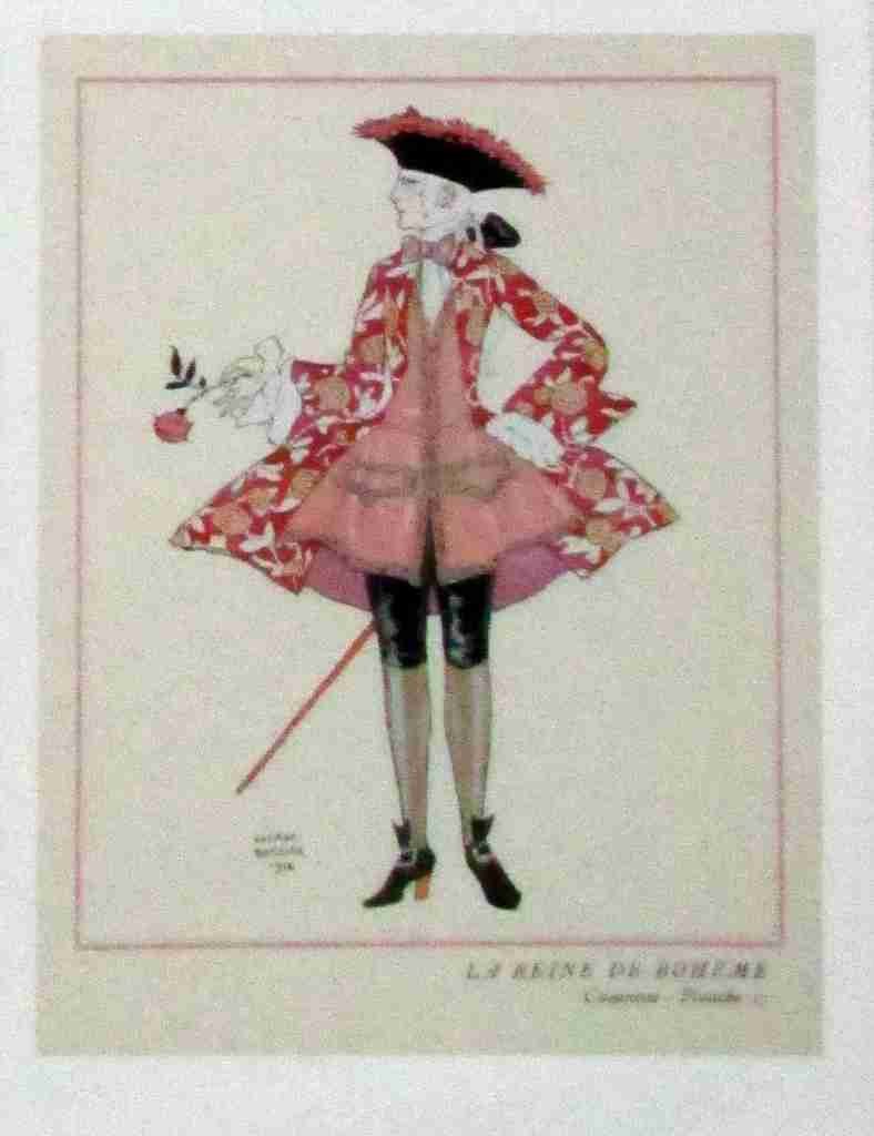 Casanova, Plate 24 George Barbier A4 Photo Print