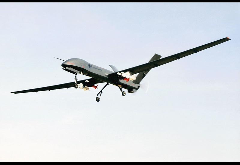 Casc Ch4 Rainbow Male Ucav Drone China Military A4 Photo Print