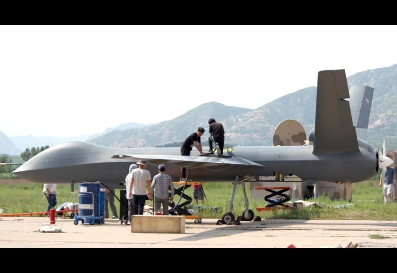 Casc Ch5 Rainbow Ucav Attack Drone China Military A4 Photo Print