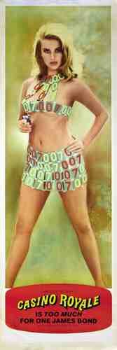  Casino Royale 1967 08 film star poster A4 Photo Print