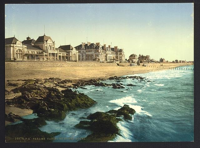 Casino and Grand Hotel Parame Vintage A4 Photo Print