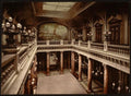 Casino entrance atrium Monte Carlo Vintage A4 Photo Print