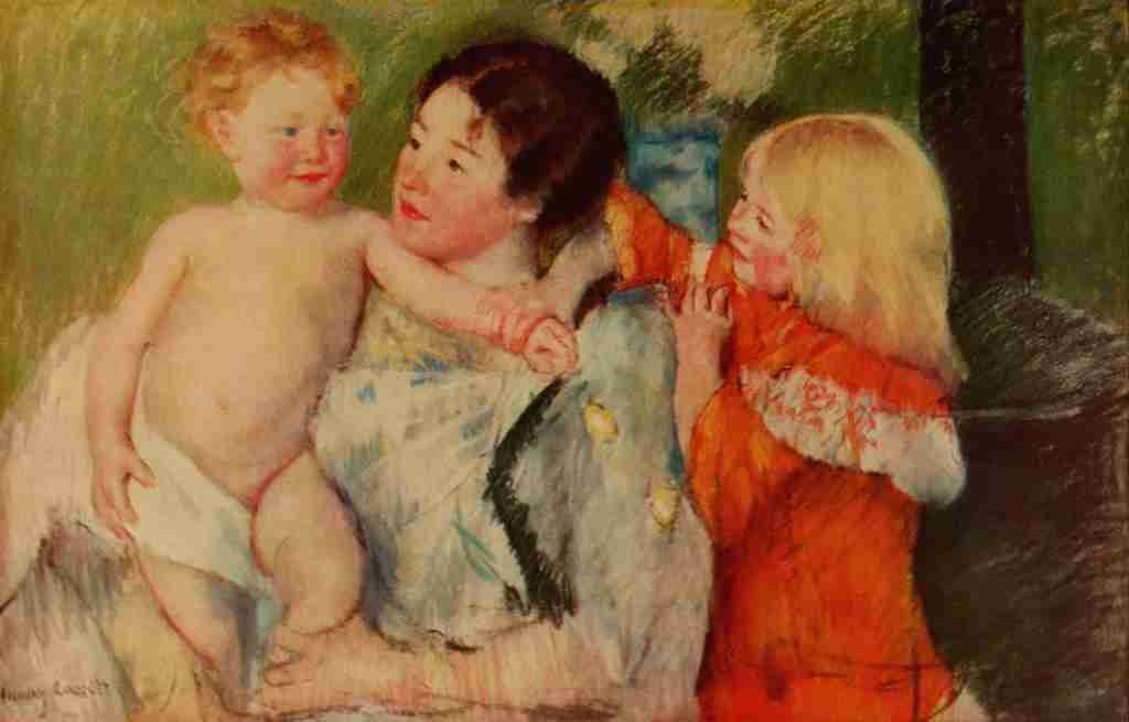 Cassatt Mary 1844 1926 After the Bath A4 Photo Print