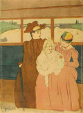 Cassatt Mary 1844 1926 In the Tramway 1891 A4 Photo Print