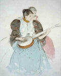 Cassatt Mary 1844 1926 The Banjo Lesson 1894 A4 Photo Print