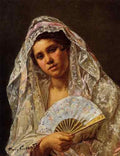 Cassatt Mary A Seville Belle  A4 Photo Print