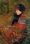 Cassatt Mary Autumn AkProfile Of LydiCassatt A4 Photo Print