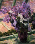 Cassatt Mary Lilacs In A Window 1880 A4 Photo Print