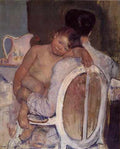 Cassatt Mary Mother Holding Child In Her Arms A4 Photo Print