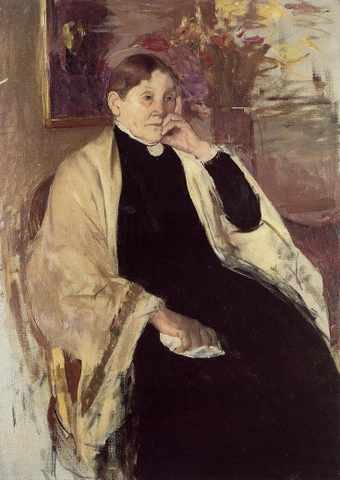 Cassatt Mary Mrs Robert S Cassatt AkKatherine Kelson Johnston Cassatt A4 Photo Print