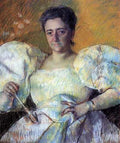 Cassatt Mary Portrait Of Mrs H O Hevemeyer A4 Photo Print