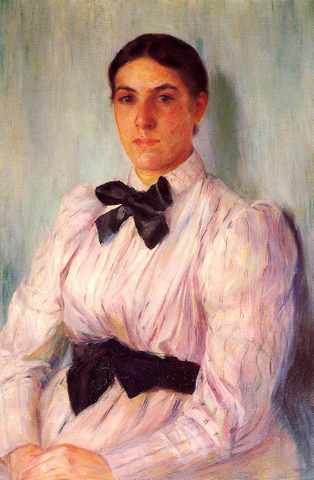 Cassatt Mary Portrait Of Mrs William Harrison A4 Photo Print