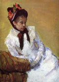 Cassatt Mary Portrait Of The Artist  A4 Photo Print