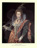 Cassells History of England 1909 Zucchero Elizabeth I A4 Photo Print