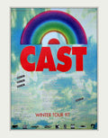 Cast Winter Tour Vintage Retro Advert Poster A4 Photo Print