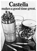Castella Darts Time Vintage Retro Advert Poster A4 Photo Print