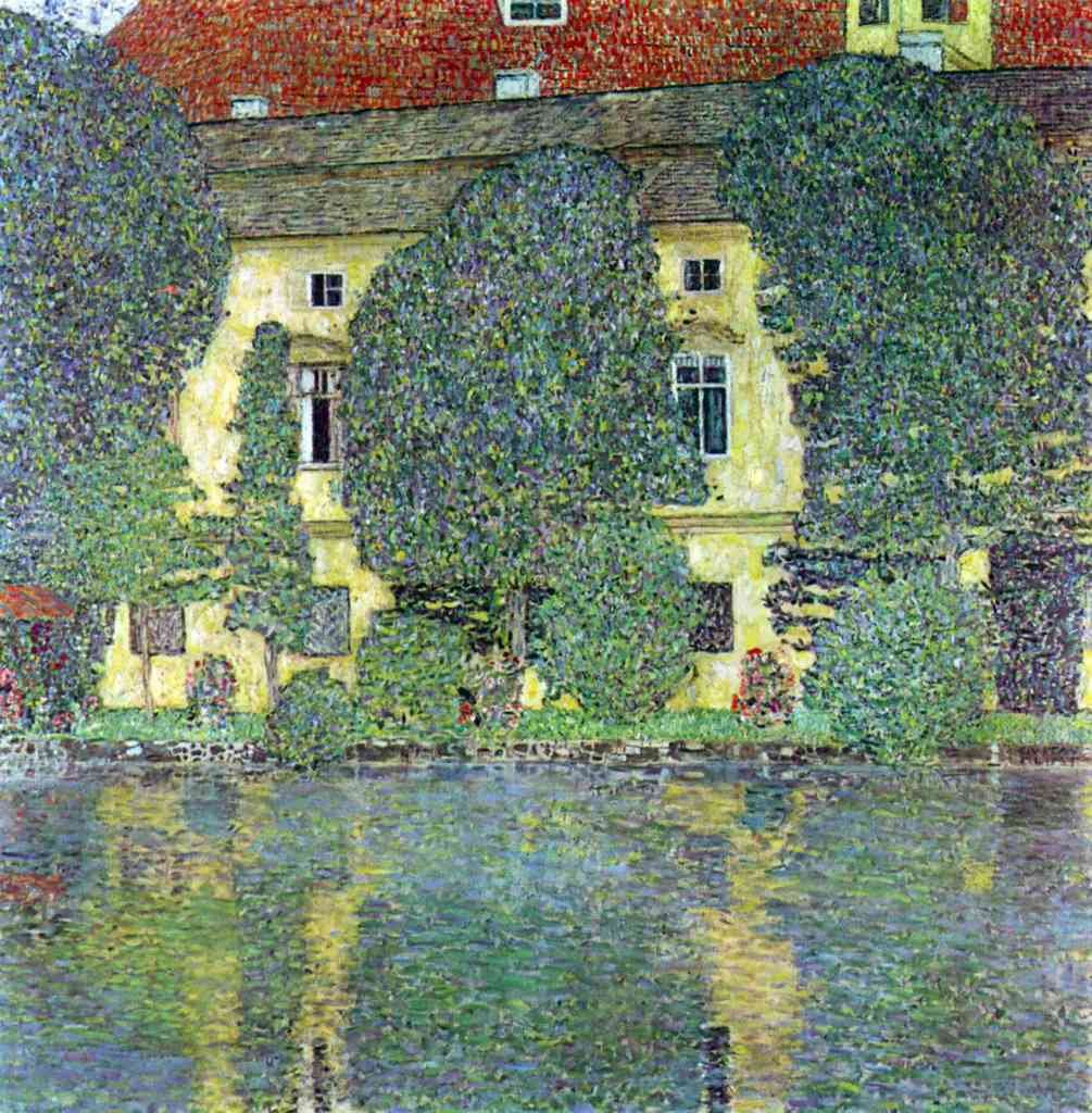 Castle At The Attersee Klimt A4 Photo Print
