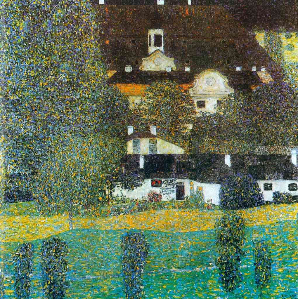 Castle Chamber At Attersee Ii Klimt A4 Photo Print